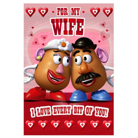 Wife Potato Head Toy Story Valentine's Day Card £1.85
